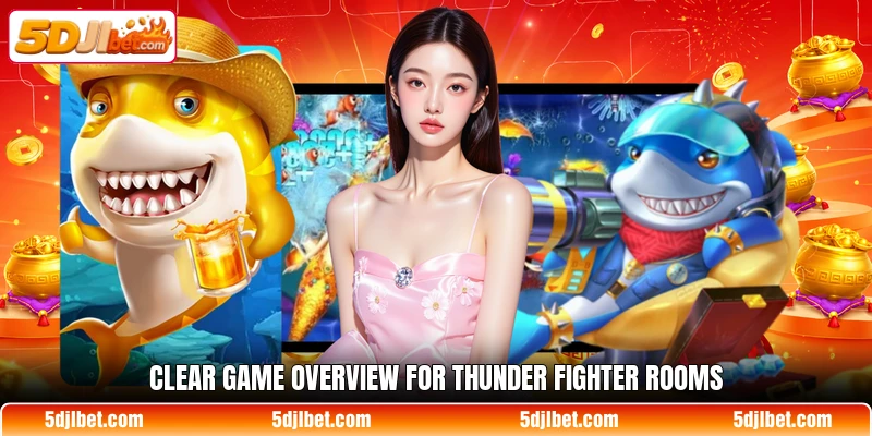 Clear game overview for Thunder Fighter rooms
