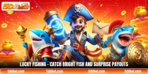 lucky fishing catch bright fish and surprise payouts