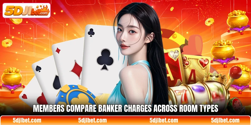 Members compare banker charges across room types