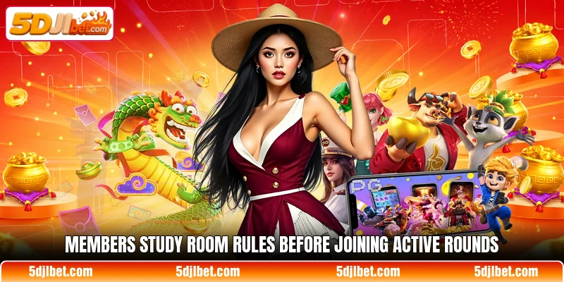 Members study room rules before joining active rounds