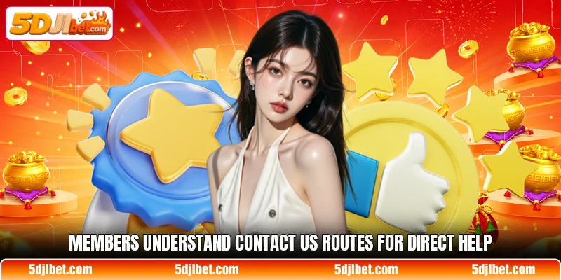 Members understand contact us routes for direct help Members understand contact us routes for direct help