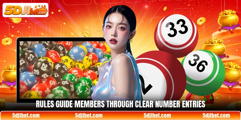 Rules guide members through clear number entries Rules guide members through clear number entries