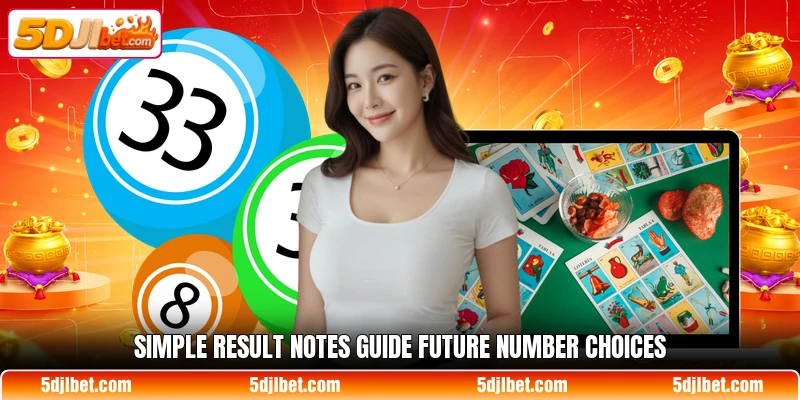Simple result notes guide future number choices Simple result notes guide future number choices