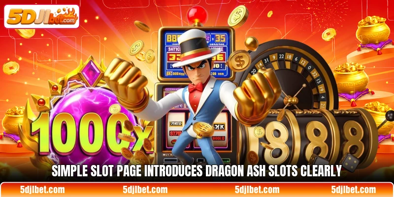 Simple slot page introduces Dragon Ash Slots clearly Simple slot page introduces Dragon Ash Slots clearly